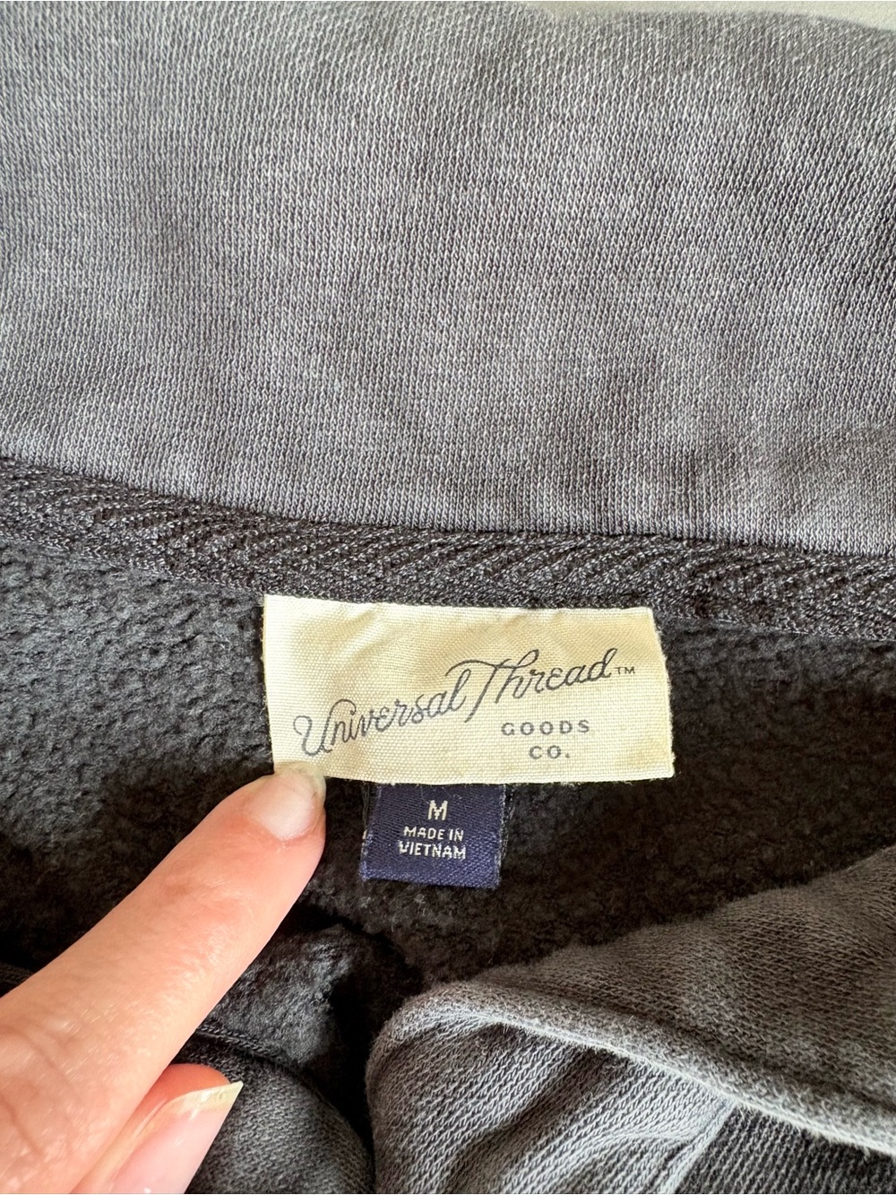 Universal Thread - Charcoal Button-Front Pullover - Picture 3 of 3